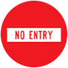 No entry sign