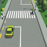 Picture of a pedestrian crossing