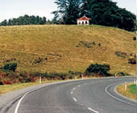 Picture of a chip-seal road