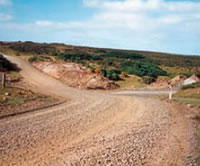 Picture of a gravel road