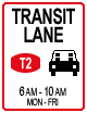 Transit lane